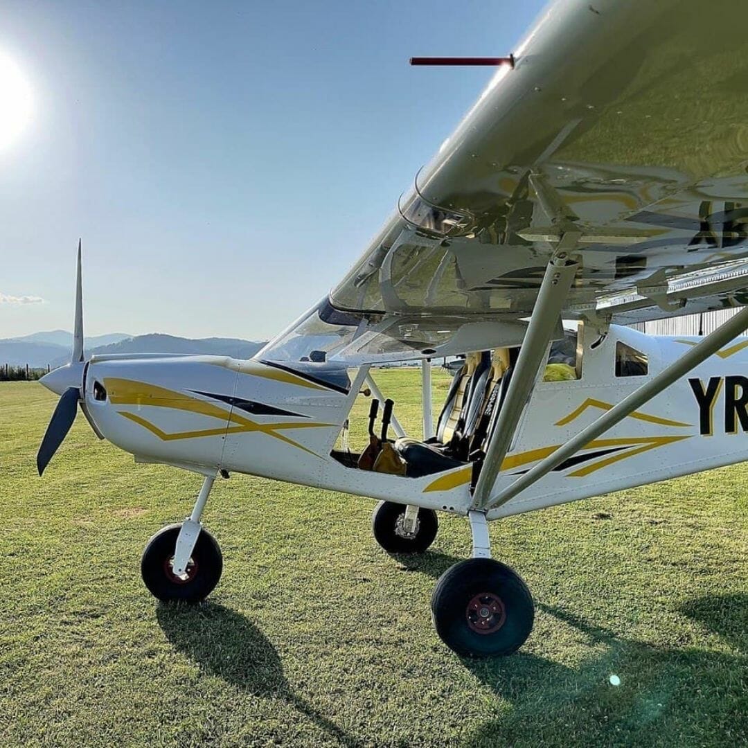 Introductory flight with an ultralight aircraft in Brasov 4